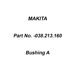 Makita Bushing A Suitable for DCS6400, Part No 038.213.160-picture-43