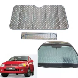 Auto Pearl F279 Dashboard Sun Shade Cover with Suction Cup for Maruti Suzuki Zen (Grey)-10