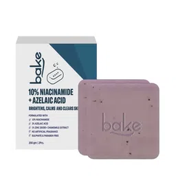 BAKE Set Of 2 10% Niacinamide & Azelaic Acid Soap- 100 g Each-15