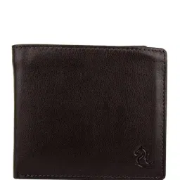 Kara Dark Brown Solid Leather Bi-Fold Wallet-picture-27