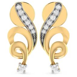PC Jeweller Devlin 22 kt Gold Earrings-image-4