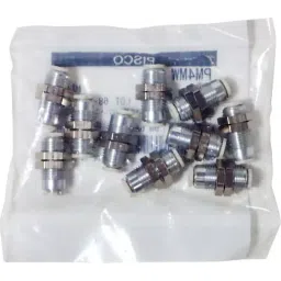 PISCO Bulkhead Union Mini Type Φ3 mm, PM3MC (Bag of 10 Pcs)-14
