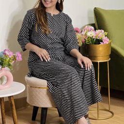 Libas Women Geometric Printed Night suit-picture-23