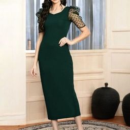 CORSICA Sweetheart Neck Bodycon Midi Dress-image-83