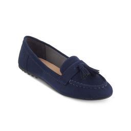 Tresmode Jonum Blue Women Dress Tassel Loafers-image-2