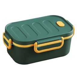 FunBlast Lunch Box with Small Container - Green-picture-1