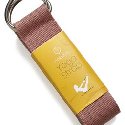 Sarveda Yoga Belt Cotton Strap for Stretching - Rose-15