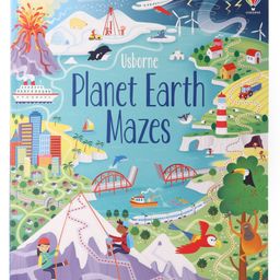 Usborne Planet Puzzle Mazes Book - English-20