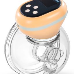 Baybee Wearable Electric Breast Pump for Feeding Mothers, Automatic Breast Feeding Pump Electrical with Led Screen, 3 Modes, 9 Level Suction Adjustment | Hands Free Milk Pump for Breastfeeding-0