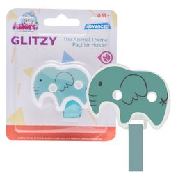 Adore Glitzy - The Animal Theme Pacifier Holder with Velcro- Elephant-21