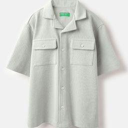 United Colors of Benetton Boys Boxy Opaque Casual Shirt-picture-36