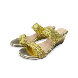 MyMy footwear Leather Wedge Peep Toes-39