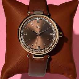 DressBerry Women Brass Dial & Leather Straps Analogue Watch-picture-20