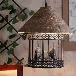 GAUVIK Black Ceiling Lamp-45