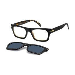DAVID BECKHAM Blue Rectangular Sunglasses for Men With Changeable Lens-image-53