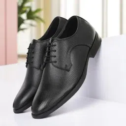 Guava Men's Black Derby Shoes-picture-10