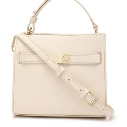 TOMMY HILFIGER Women's Sugarcane TH Heritage Mini Satchel-31