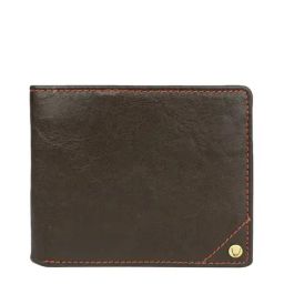 Hidesign Brown Solid Rfid Bi-Fold Wallet for Men-image-51