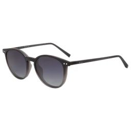 Ted Smith Grey Polarized Round Unisex Clip On Frames Clip On Sunglasses-image-97