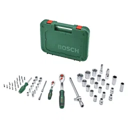 Bosch Ratchet Set 6.35 & 12.7 mm (1/4 & 1/2 inch) High Torque 768 Nm Ergonomic Design, 1600A02Z9G-12