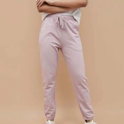 Fame Forever By Lifestyle Pink Cotton Regular Fit Joggers-picture-42