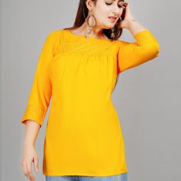 SMIEN Top With Lace Inserts Detail-image-74