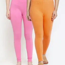 Gracit Multicolor Regular Fit Leggings-picture-32