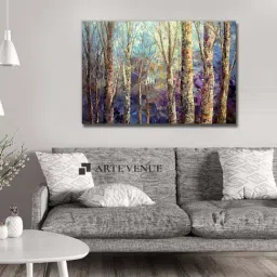 ARTE'VENUE Elven Kingdom Multicolor Canvas Wall Art - Set of 1 (14 X 9 inch)-30