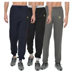 Vimal Jonney Multicolor Regular Fit Joggers & Trackpants - Pack of 3-image-69