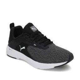 Puma Boys Comet 2 Alt Jr Black Running Shoes-image-1