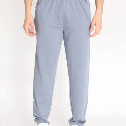 Chkokko Slate Grey Regular Fit Trackpants-image-33