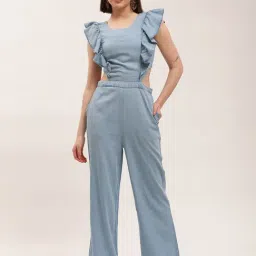 Elle Blue Jumpsuit-image-9