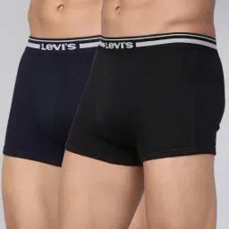 Levi's Multi Cotton Regular Fit Trunks - Pack Of 2-image-64