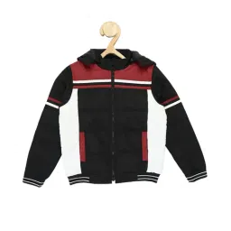 Allen Solly Kids Multicolor Color Block Full Sleeves Jacket-image-22