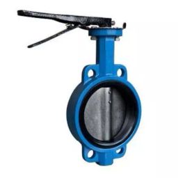 Techno 10 Inch, 250 mm Carbon Steel Butterfly Valve with Handle 4130-6