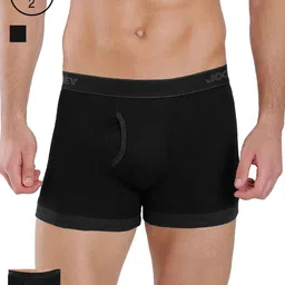 Jockey Men Pack of 2 Black Solid Trunks 1017-0205-image-25