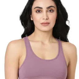 BLOSSOM Mauve Full Coverage Beginners Bra image 1