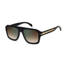 DAVID BECKHAM Multi Rectangular Sunglasses for Men-image-97