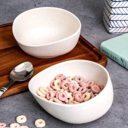 Stehlen White Melamine Retro Bowl - Set of 2-44