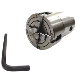 MachEl Lathe Spindle Adapter with 50 mm 4-Jaw Chuck-picture-24