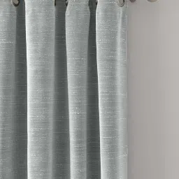 GM Grey Polyester Curtain - Set of 2 image 2