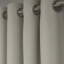 GM Light Grey Polyester Curtain - Set of 2 image 2