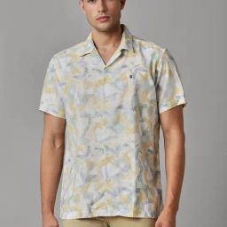 Louis Philippe Multicolored Slim Fit Printed Shirt-image-13