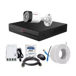 CP PLUS CCTV Combo Kit 2.4 MP Full HD Audio Indoor & Outdoor with 4 Channel DVR 1 Bullet Camera, 4 Channel SMPS, 70 m Copper Cable 500 GB HDD & Connectors-image-95