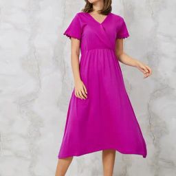 Styli Pink Night Dress-image-28