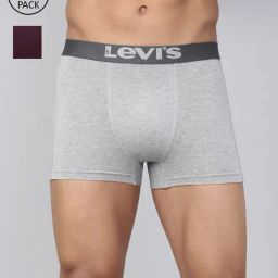 Levi's Light Grey & Wine Trunks - Pack of 2-picture-30
