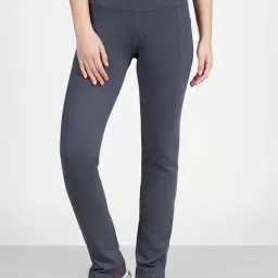Skechers Grey Nylon Regular Fit Pants-image-1