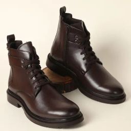 Carlton London Men's Brown Derby Boots-image-64