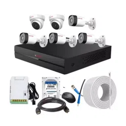 CP PLUS CCTV Combo Kit 2.4 MP Full HD Audio Indoor & Outdoor with 8 Channel DVR 4 Bullet, 2 Dome Camera, 8 Channel SMPS, 70 m Cable 1 TB HDD & Connectors-image-94