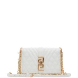 Aldo White Striped Medium Sling Handbag-43